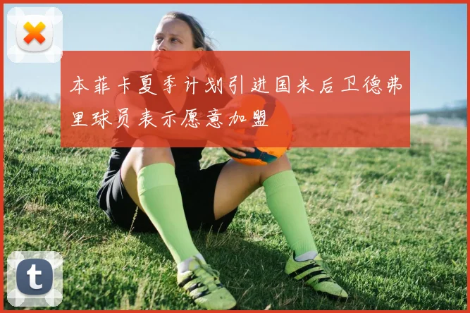 本菲卡夏季计划引进国米后卫德弗里球员表示愿意加盟
